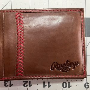 Rawlings Mens Bi-Fold Wallet Brown